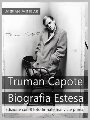 cover image of Truman Capote Biografia Estesa